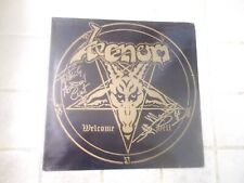 Venom-Welcome To Hell 1981 Neat Records Blue Label assinado por Mantas e Abaddon comprar usado  Enviando para Brazil