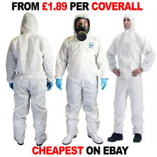 Disposable coveralls white for sale  UXBRIDGE