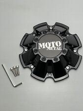 Tampa central de roda preta brilhante de metal Moto com parafusos M793BK01 M-793 comprar usado  Enviando para Brazil