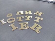 Large golden letters for sale  WOODFORD GREEN