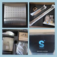 SR SUN RISE 10" Shower System Rain Mixer Combo Set, Silver (SRSH-BND1003) for sale  Shipping to South Africa
