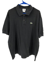 Camisa polo masculina Lacoste manga curta tamanho 8 preta comprar usado  Enviando para Brazil