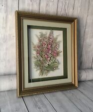 Metal decoupage foxgloves for sale  DIDCOT