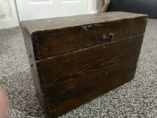 vintage wooden tool box for sale  Shipping to Ireland