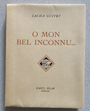 Sacha guitry bel d'occasion  Nice-