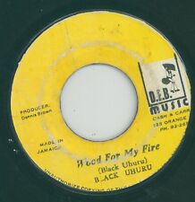 " WOOD FOR MY FIRE." black uhuru. D.E.B MUSIC 7in 1979. comprar usado  Enviando para Brazil