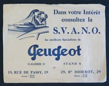 1930 peugeot envelope d'occasion  Expédié en Belgium