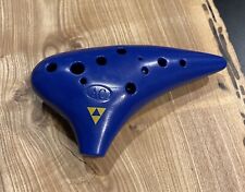 Usado, STL Ocarina 12 furos Zelda Ocarina of Time plástico azul comprar usado  Enviando para Brazil