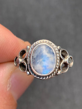Silver moonstone ring for sale  BRIGHTON