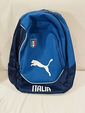 Mochila PUMA Itália Itália azul em excelente estado usado bolsa escolar unissex adultos crianças esportes futebol, usado comprar usado  Enviando para Brazil