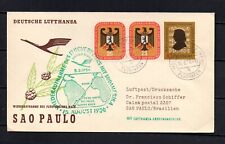 Luftpostbrief  Bund - Berlin  1956 s. Scan comprar usado  Enviando para Brazil