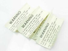 Warning stickers decal for sale  INVERURIE