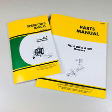 OPERATORS MANUAL PARTS CATALOG SET FOR JOHN DEERE # 8 POWER SICKLE BAR MOWER for sale  Shipping to Canada