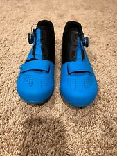 Bontrager Velocis Road Cycling Shoes Blue Size 43 Never Ridden In, used for sale  Shipping to South Africa