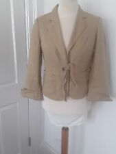 Linen jacket size for sale  BRIGHTON