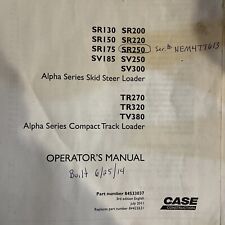 Case operators manual for sale  Janesville