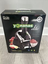 Usado, NOVA Dole YONANAS Elite Máquina de Sobremesa Saudável Fruta Preta Prata Cromada Receita comprar usado  Enviando para Brazil