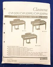 Yamaha Clavinova Digital Piano Circuit Diagram / CVP-509 509PE 509PM for sale  Shipping to Canada