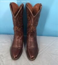 s men leather cowboy boots for sale  Dallas