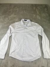 Stefano Ricci Dress Shirt Size 48 S White Business Casual Long Sleeve Made Italy, used for sale  Shipping to South Africa