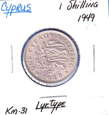 1949 cyprus shilling for sale  Racine
