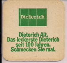 Bierdeckel dieterich alt gebraucht kaufen  Pünderich