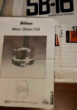 Nikon manuali istruzioni usato  Valenzano