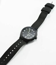 Relógio masculino Mondaine Helvetica mostrador preto pulseira de náilon MH1.B1221.NB comprar usado  Enviando para Brazil