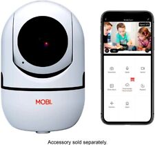 Usado, Câmera de monitoramento MOBI Cam HDX Smart Berçário HD WiFi Pan Tilt com áudio bidirecional comprar usado  Enviando para Brazil