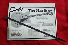 Guild starfire guitar for sale  DUNSTABLE