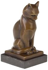 Bronzeskulptur katze bronze gebraucht kaufen  Bad Homburg