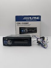 Usado, Receptor de CD player Alpine CDE-153EBT áudio de carro estéreo unidade principal não testada comprar usado  Enviando para Brazil