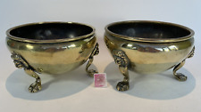 Antique brass pair for sale  STOKE-ON-TRENT