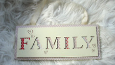Family wall plaque for sale  PENZANCE