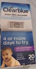 Clearblue Advanced Digital Ovulation Test 20 Count Exp 09/2025 *Read Ad, used for sale  Shipping to South Africa
