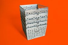 Used, (10) VTG LYON Wire Industrial Baskets Bins Locker Room Gym Storage - Made in USA for sale  Shipping to South Africa