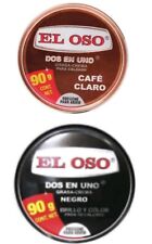 OSO Grasa - 2pk Crema Dos en Uno Color Negro i café 90g cada comprar usado  Enviando para Brazil