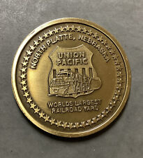 UNION PACIFIC BALEY YARD, NORTH PLATTE, NEBRASKA, CHALLENGE COIN, used for sale  Shipping to South Africa