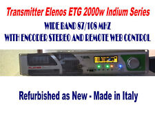 Broadcast elenos 2000w usato  Italia