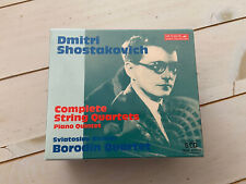 DMITRI SHOSTAKOVICH: QUARTETOS COMPLETOS DE CORDAS (1997; Borodin) [conjunto com 6 DVDs] comprar usado  Enviando para Brazil