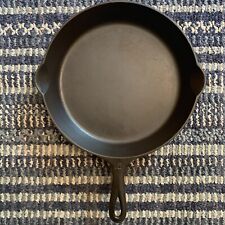 Vintage GRISWOLD #10 Cast Iron SKILLET Frying Pan #716A SMALL BLOCK LOGO - Nice for sale  Shipping to South Africa