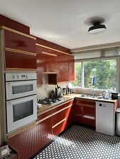 red kitchen units for sale  LONDON