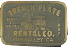 Vintage trench plate for sale  Sunderland