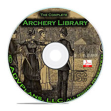 Tiro con arco clásico, biblioteca de 35 libros en CD, arco y flecha, técnicas de disparo B70 segunda mano  Embacar hacia Mexico
