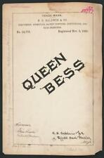 B. D. Baldwin & Co. para perfumaria, cosméticos, sachê de pó da marca Queen Bess comprar usado  Enviando para Brazil