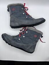 Columbia Womens Powder Summit Shorty Omni Tech YL5207-4053 Winter Boots Size 10 for sale  Shipping to South Africa