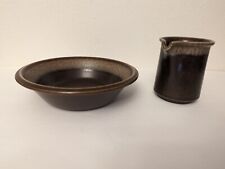 (2) pieces Mikasa Ultima Plus F2000 Stoneware 7" Bowl & Creamer? VGC for sale  Shipping to South Africa