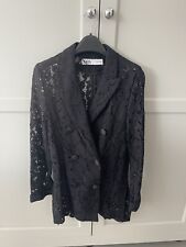 Zara lace blazer for sale  MANCHESTER
