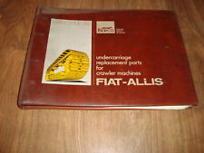 Berco Fiat-Allis Undercarriage Replacement Parts Catalogue 315 1st Edition for sale  Shipping to South Africa