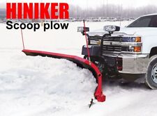 Hiniker: Scoop snow plow Fits: CHEVY Heavy Duty Commercial 9' Handles Big pushes for sale  Sycamore